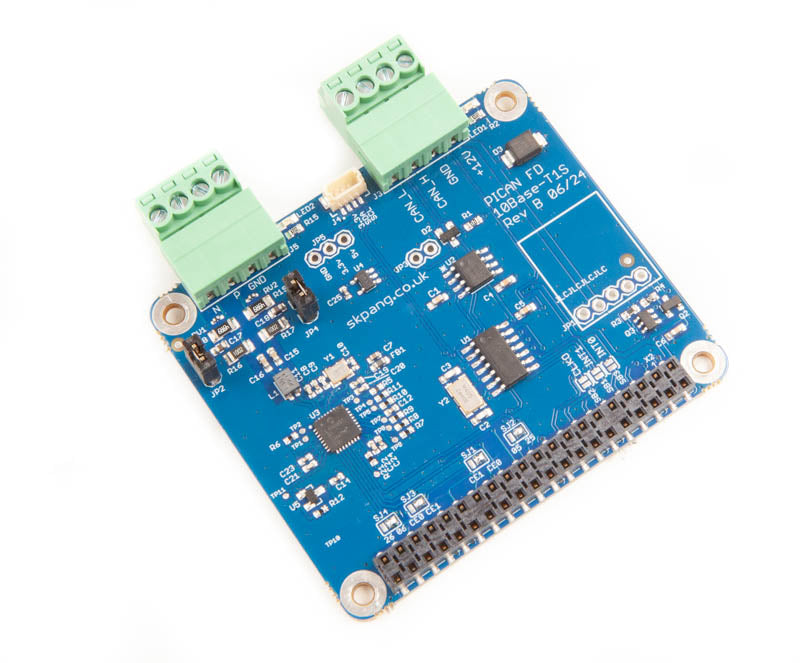 PiCAN FD Board with 10Base-T1S for Raspberry Pi