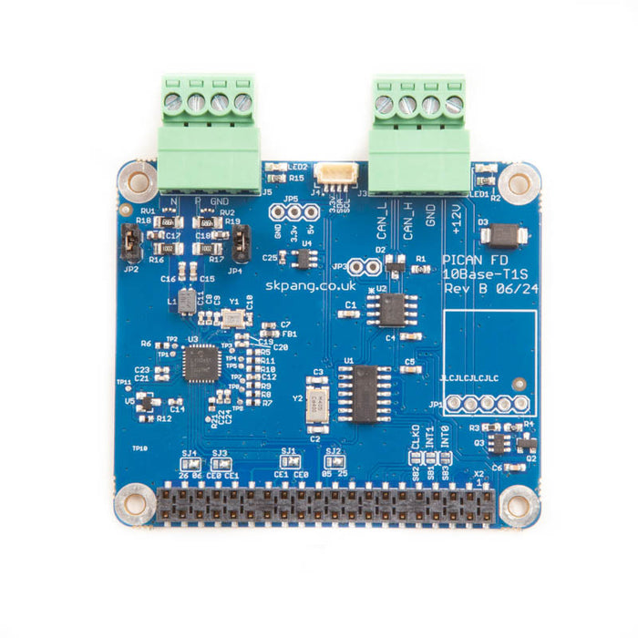 PiCAN FD Board with 10Base-T1S for Raspberry Pi