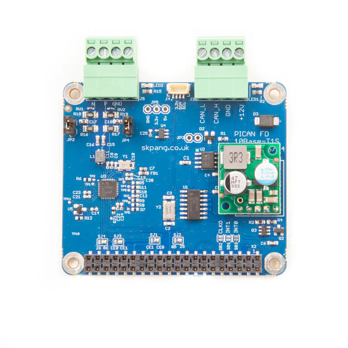 PiCAN FD Board with 10Base-T1S for Raspberry Pi